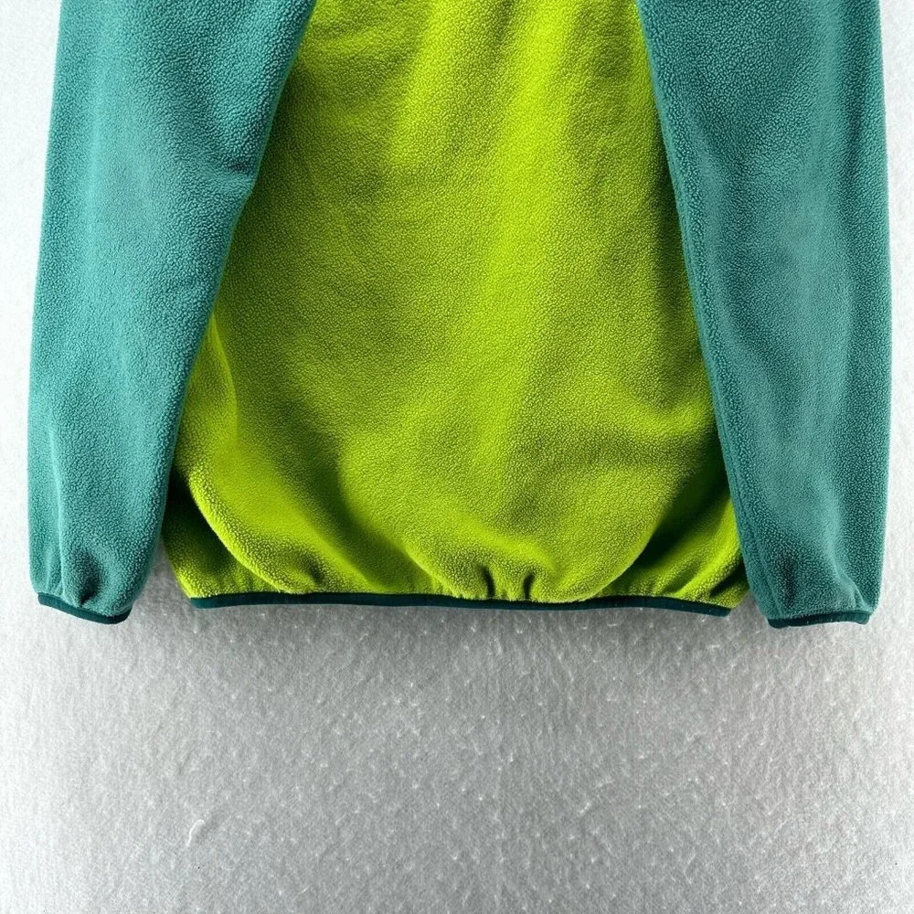 Patagonia Sweatshirt Womens S Synchilla Snap-T Fleece Pullover Lightweight Green - Picture 6 of 11